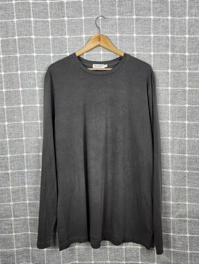 Ace Rivington Long Sleeve Crewneck Shirt - Charcoal